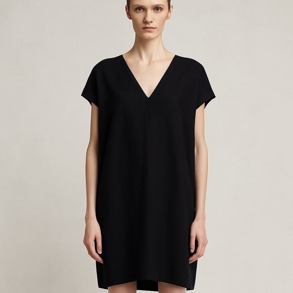 Rick Owens FW 2014 Moody Collection Shirt Dress Black - Picture 1 of 10